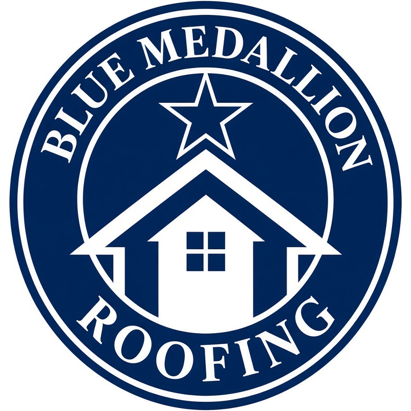 Blue Medallion Roofing medallion